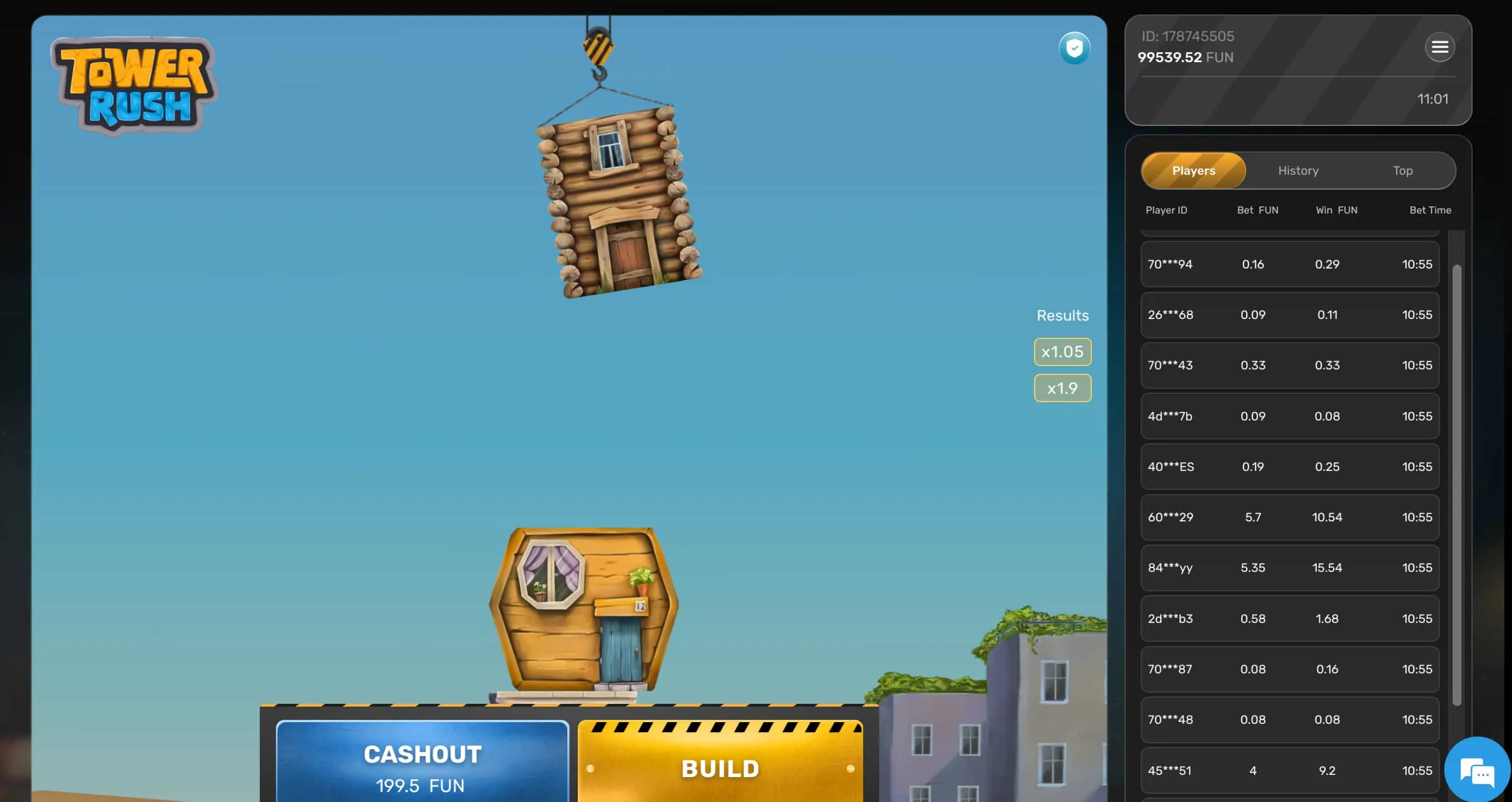 Tower Rush Gratis-Demo testen